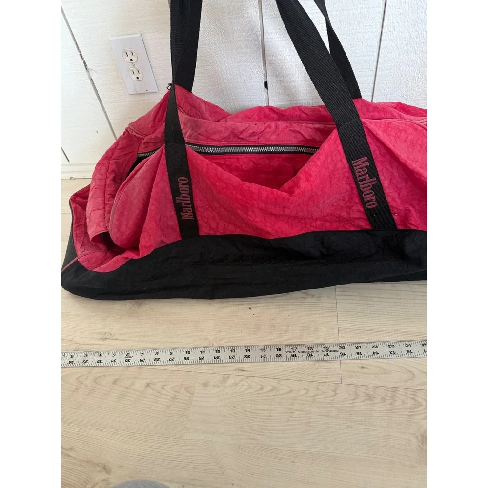 Vintage Marlboro Extra‎ Large Rolling Luggage Bag
